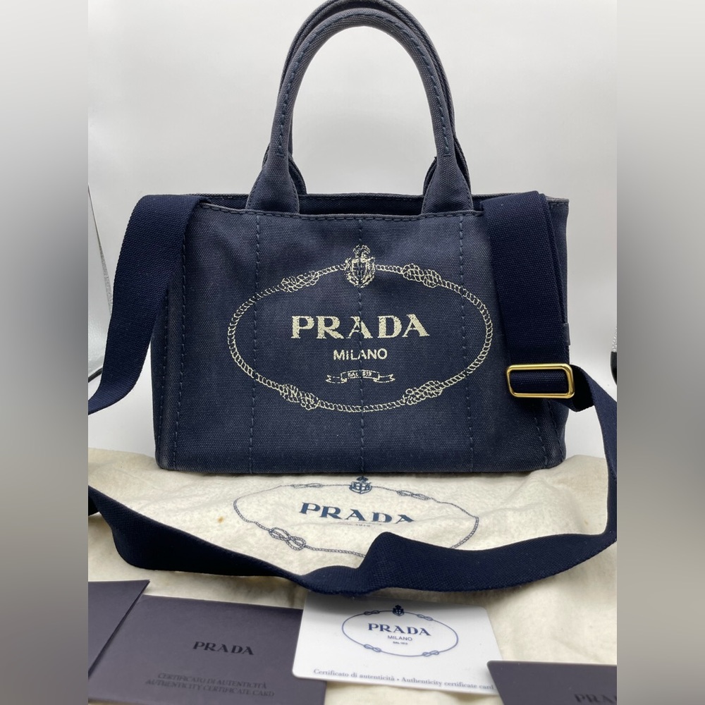 💫Prada💫Canapa💫Bag💫 - Picture 1 of 14